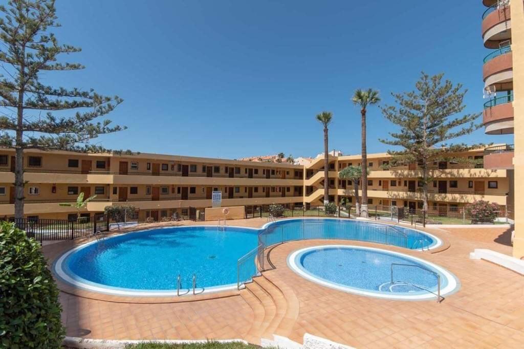 Torres del Sol Edificio Playa de las Americas (Tenerife) Exterior foto